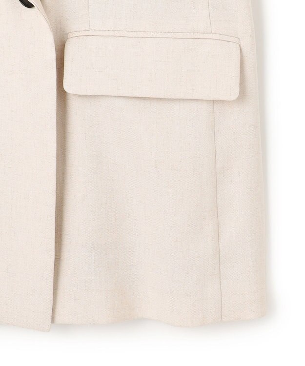 UNFILO TENNEN TOUCH ダブルブレスト ジャケット ベージュ