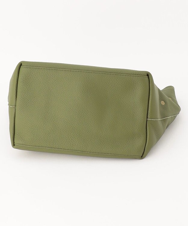 UNBILLION ペルケ perche / 牛革ドット刺繍トートバッグ OL