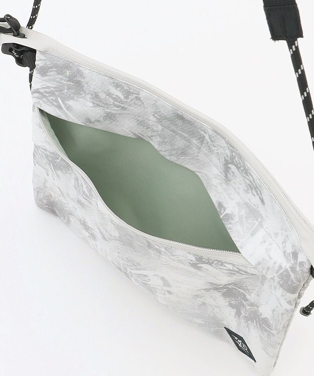 JOSEPH ABBOUD MOUNTAIN 【軽量/ECO撥水】エンボスプリント サコッシュ ライトグレー系5