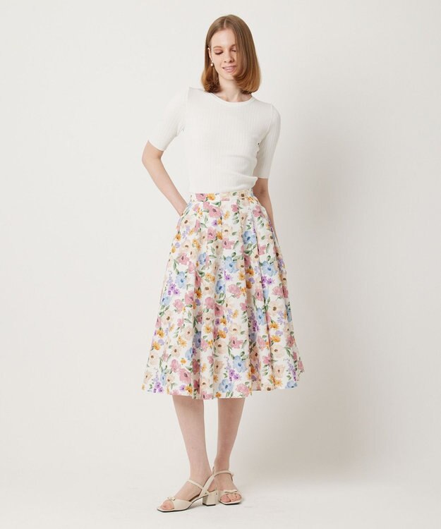 TOCCA 【大人百花掲載】【洗える】SPRING PICNIC プルオーバー アイボリー系