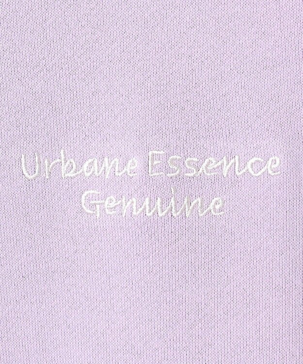 J.PRESS LADIES S 【WEB限定】ロゴ裏毛 スウェット ラベンダー系