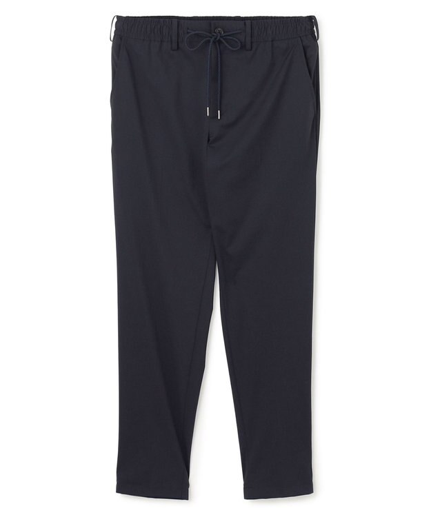 JOSEPH HOMME 【新素材】トリコスムースストレッチ 　ドロスト付テーパードパンツ / PEGG CONVERTIBLE ネイビー系