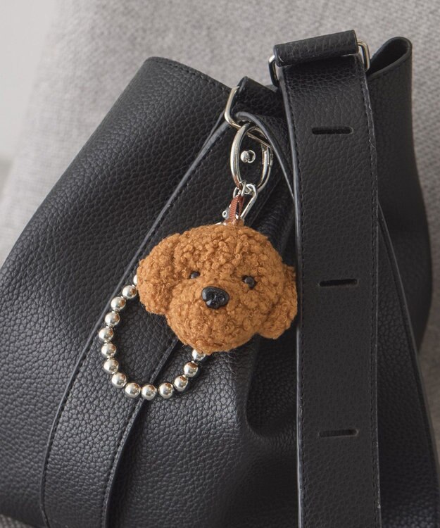 AMERICAN HOLIC ドッグストラップチャーム Brown