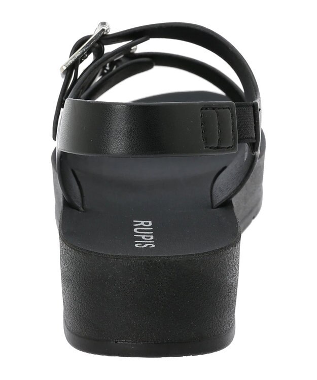 Green Parks ＲＵＰＩＳ．インジェクションＷベルトサンダル Black