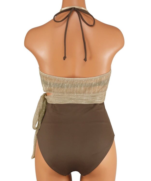 San-ai Resort（三愛水着楽園） 軽い着け心地でしっかり盛れる【楽盛り水着】　ワイヤービキニトップス３点セット　9M　【San-ai Resort（サンアイリゾート）】 ブラウン