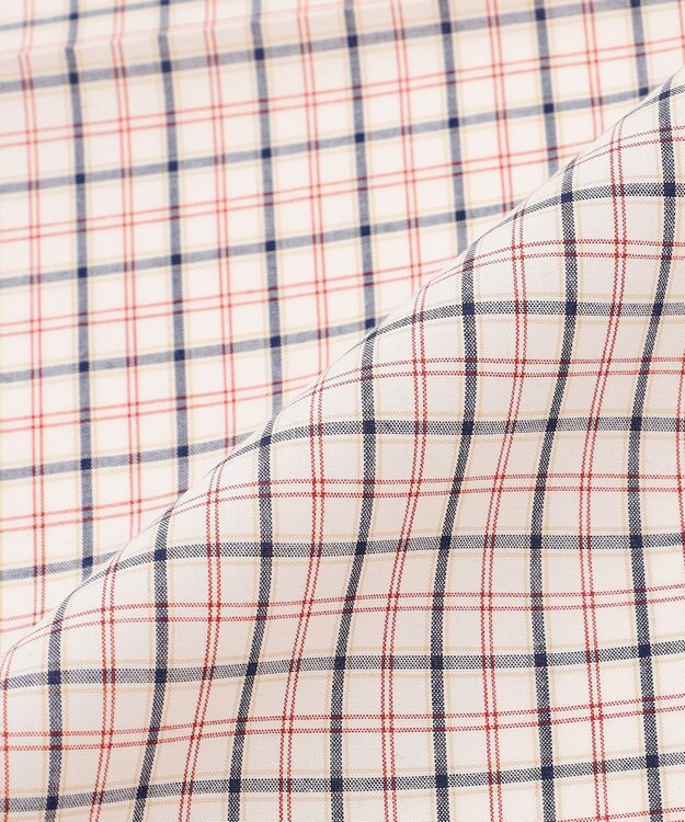 J.PRESS MEN チェックハンカチ ホワイト系3