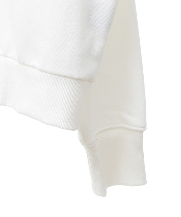 Green Parks ミッキー＆フレンズ／刺繍裏毛プルオーバーⅡ White