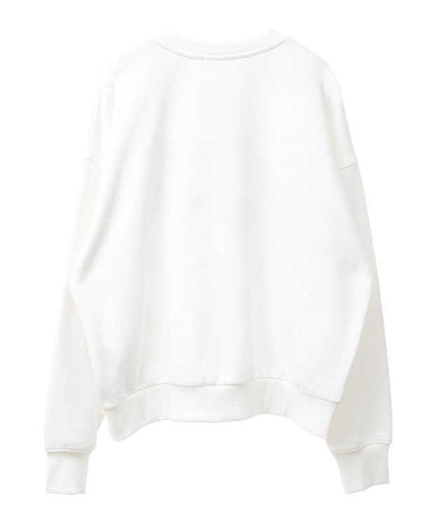 Green Parks ミッキー＆フレンズ／刺繍裏毛プルオーバーⅡ White