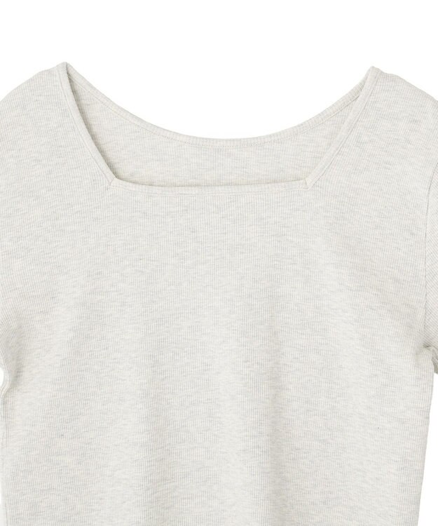 AMERICAN HOLIC 【2WAY】スクエアネックプルオーバー Oatmeal