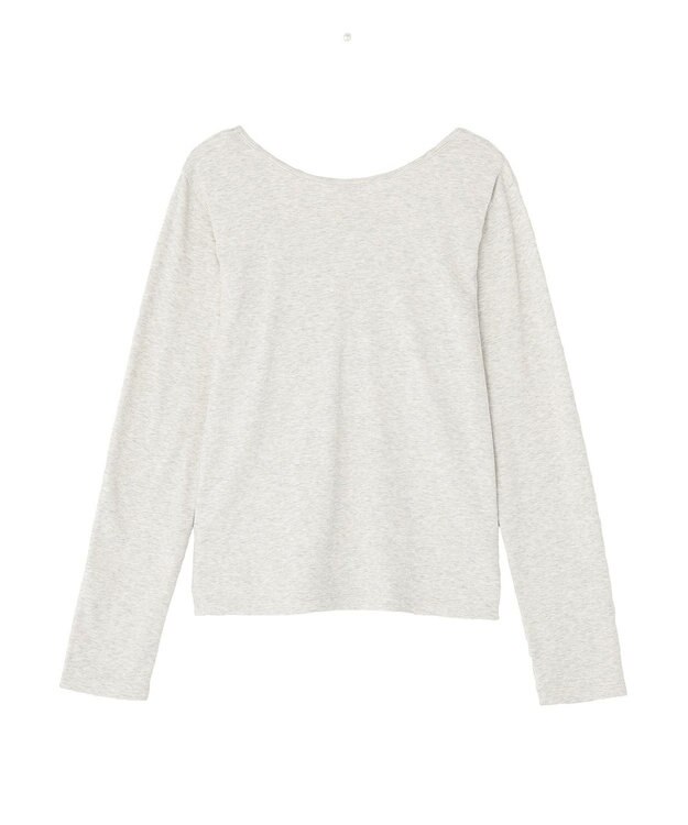 AMERICAN HOLIC 【2WAY】スクエアネックプルオーバー Oatmeal