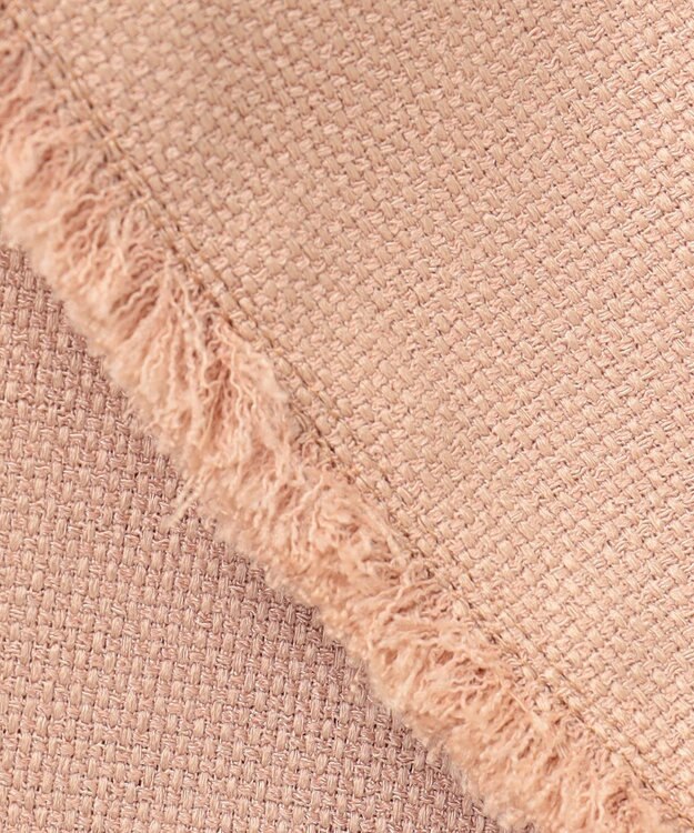 自由区 S 【カタログ掲載・セットアップ対応・接触冷感・UVカット・洗える】ライトバスケットクロス ジレ クラウドローズ