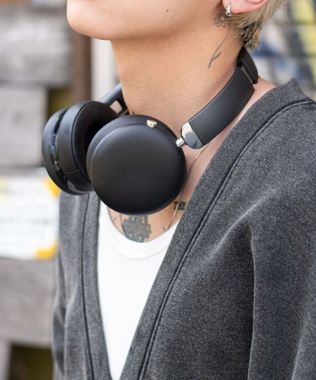 WEGO ワイヤレスヘッドホン ブラック