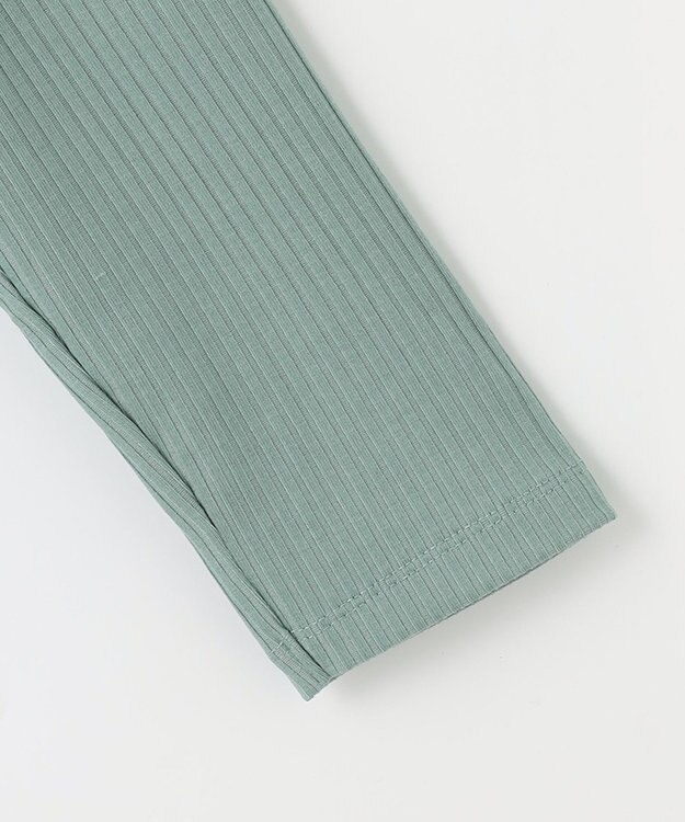 23区GOLF 飽きずに使えるベーシックアイテム【WOMEN】】 リブポロシャツ ライトグリーン系