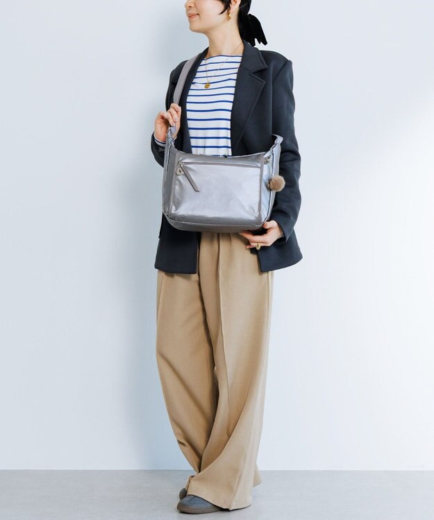 ACE BAGS & LUGGAGE Kanana project PJ-18 ショルダーバッグ  横型 軽量 20122 カナナ プロジェクト グレー