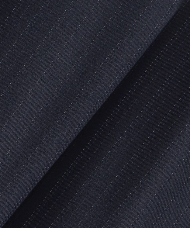 GOTAIRIKU シワになりにくい【御幸毛織/みゆきけおり】Superio160 スーツ_ネイビーストライプ ネイビー系1