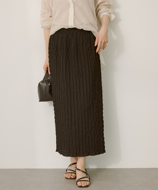 AMERICAN HOLIC ポコポコナロースカート Black