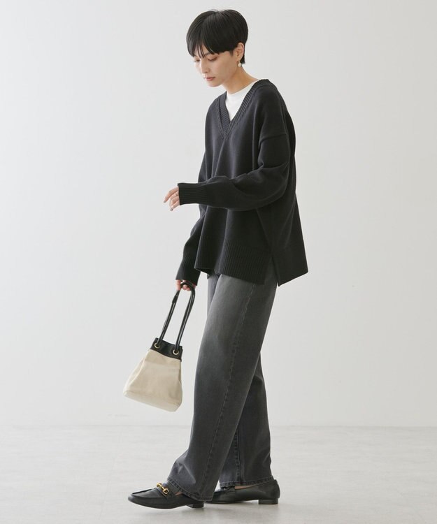 AMERICAN HOLIC ストレートデニム Black