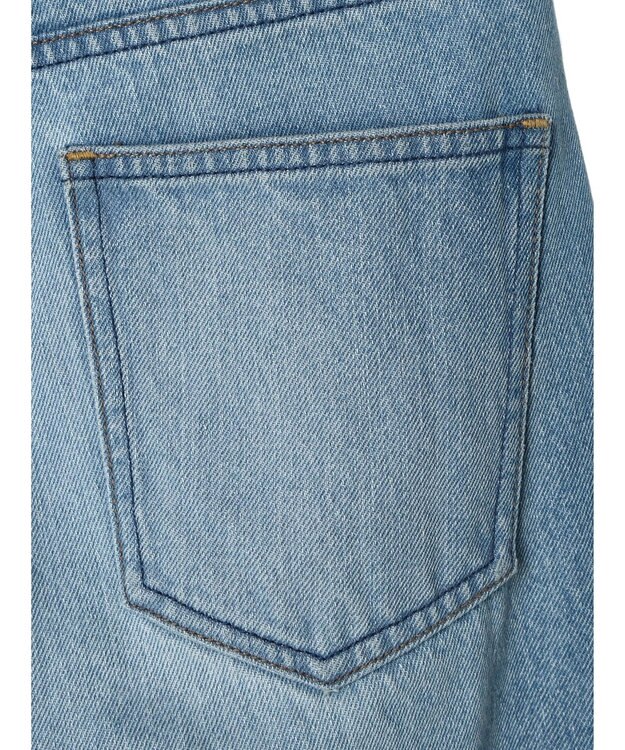 AMERICAN HOLIC センタープレスフレアデニム Light Indigo