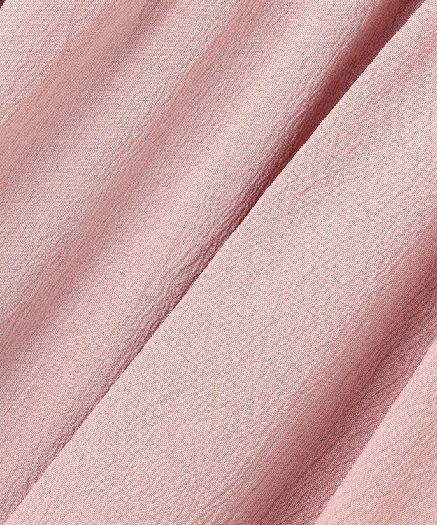 Feroux シャーリングデザイン 3WAYキャミドレス ピンク系