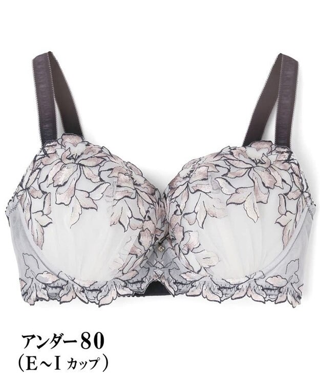 San-ai Resort（三愛水着楽園） エレガントコレクション【2411】単品ブラU80カップ 【northerly】 グレー