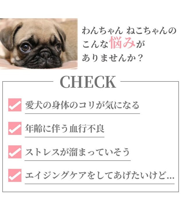 PET PARADISE ペットパラダイス マッサージローラー《ダブルリング》 遠赤外線 ベージュ