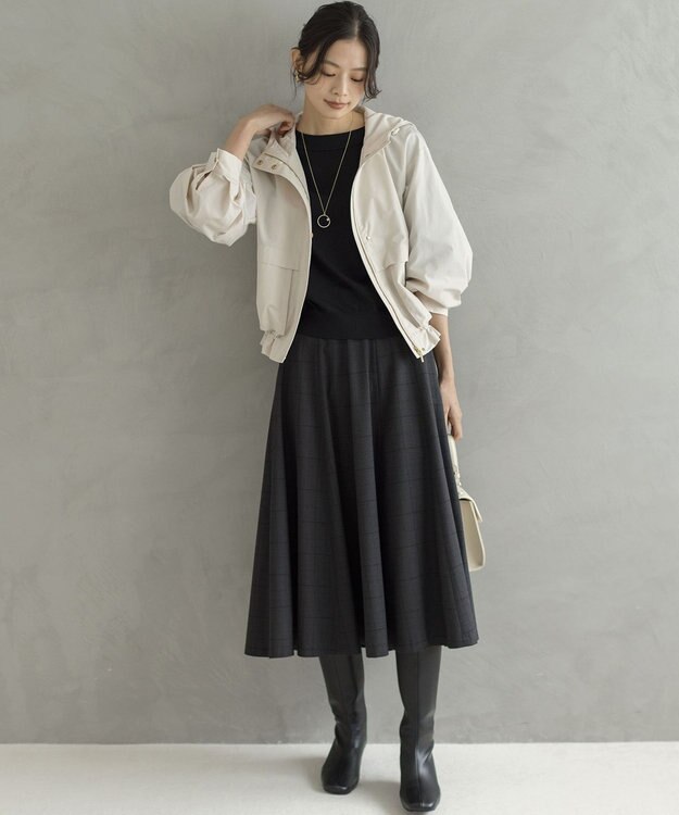 組曲 S タイプライター マウンテンパーカー ベージュ系