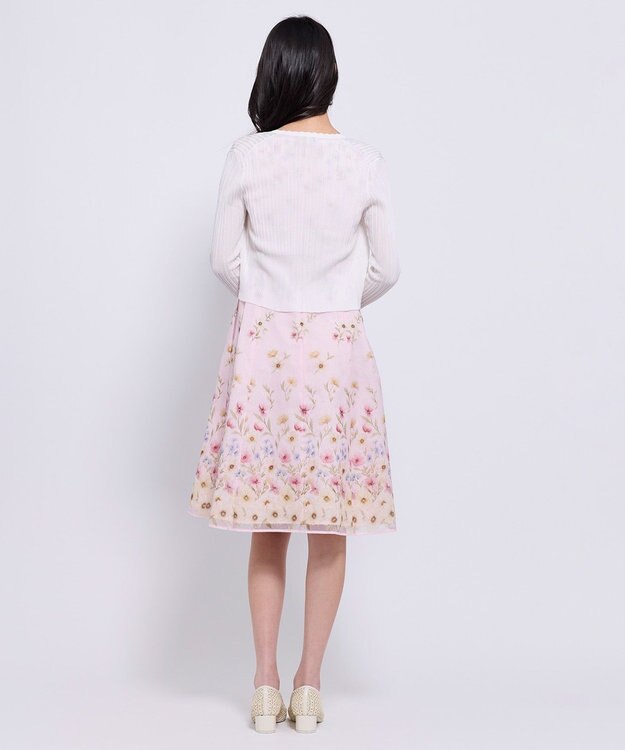 TOCCA EYELET AJISAI カーディガン アイボリー系