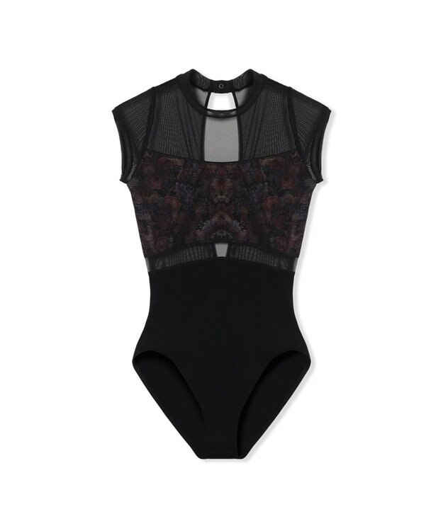 Chacott ハイネックレオタード ブラック