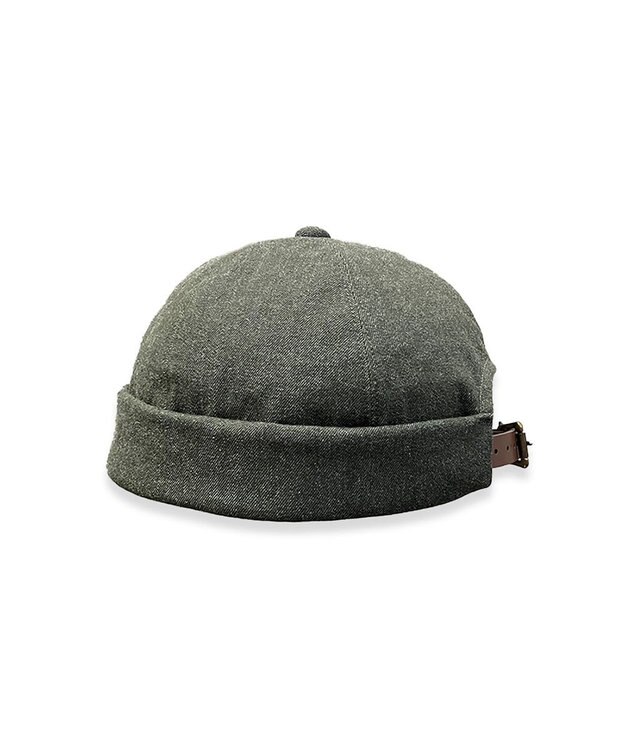 林八百吉商店 un chapeau  フィッシャーマンキャップ カーキ