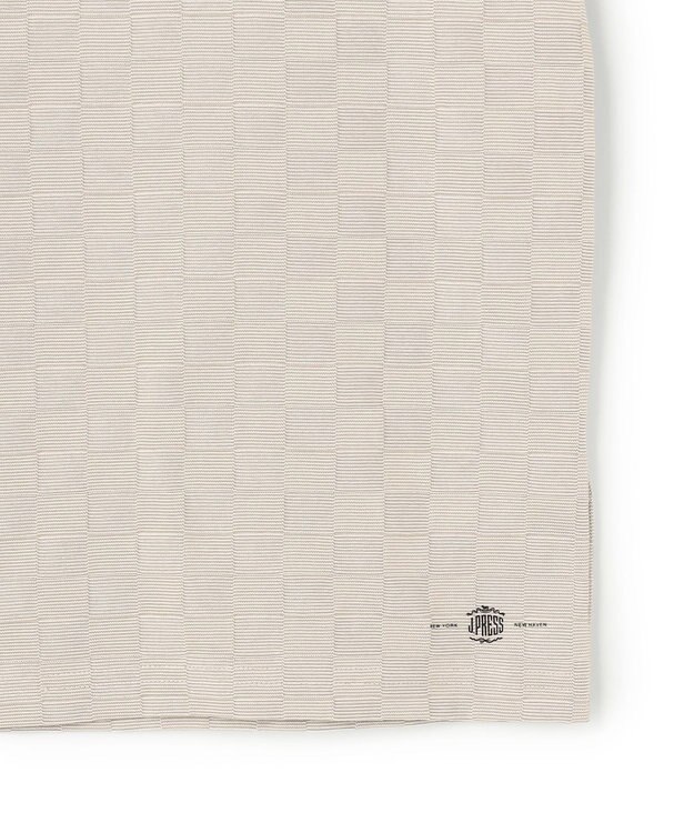 J.PRESS MEN ジャケットインの最適解【接触冷感 / 吸水速乾】【J.PRESS PREMIUM JERSEY】アーガイルリンクス Tシャツ グレー系