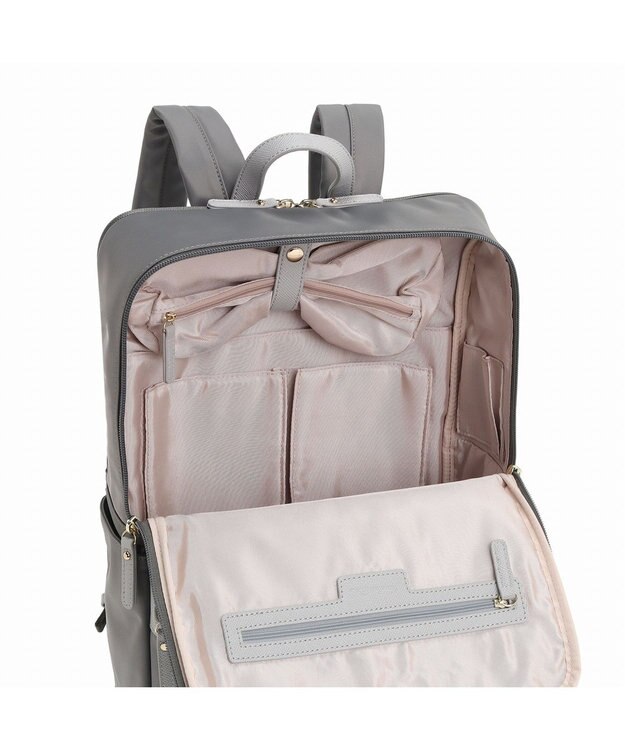 ACE BAGS & LUGGAGE Jewelna Rose リモハピ リュックサック B4サイズ 15.6インチPC収納 10772 通勤 仕事 ジュエルナローズ ビジネスバッグ グレー