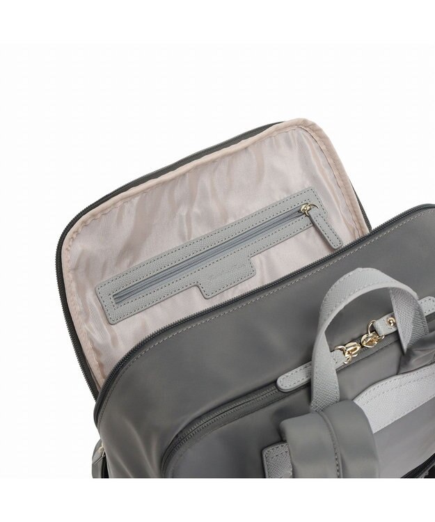 ACE BAGS & LUGGAGE Jewelna Rose リモハピ リュックサック B4サイズ 15.6インチPC収納 10772 通勤 仕事 ジュエルナローズ ビジネスバッグ グレー