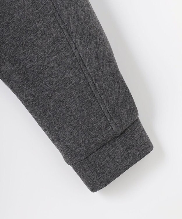 ANY L ダンボールＷジップパーカー チャコール