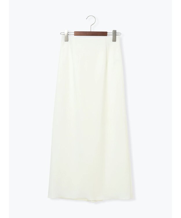 Te chichi ストレッチジョーゼットナロースカート《2026 spring catalog item》 オフホワイト