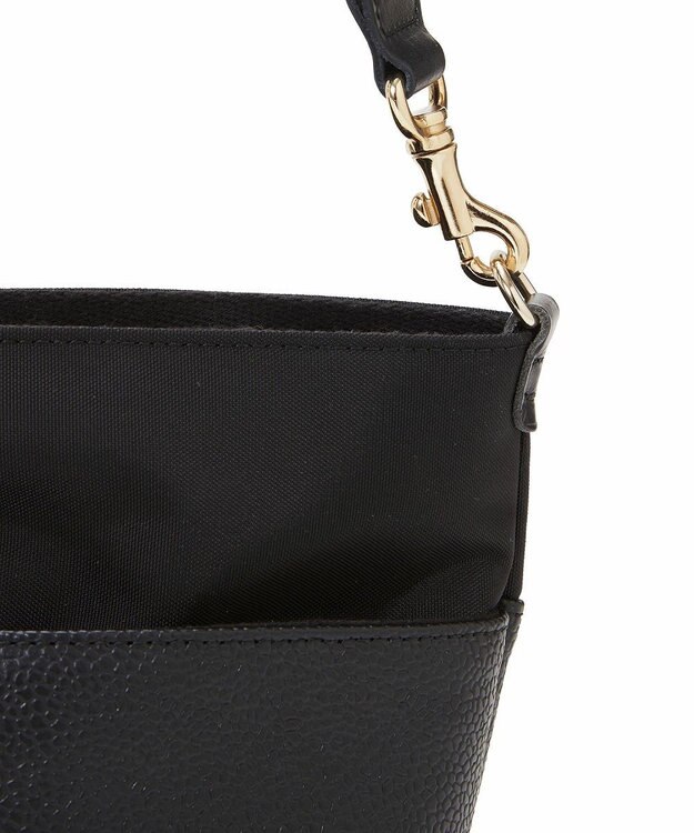 TOPKAPI 【Breath TOPKAPI】SCOTCH GRAIN スコッチグレイン バイカラー ショルダーバッグ ブラック