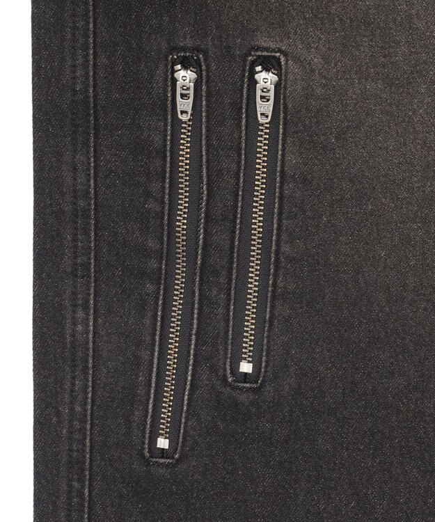 WEGO マルチZIPデニムパンツ デニムブラックソノタ