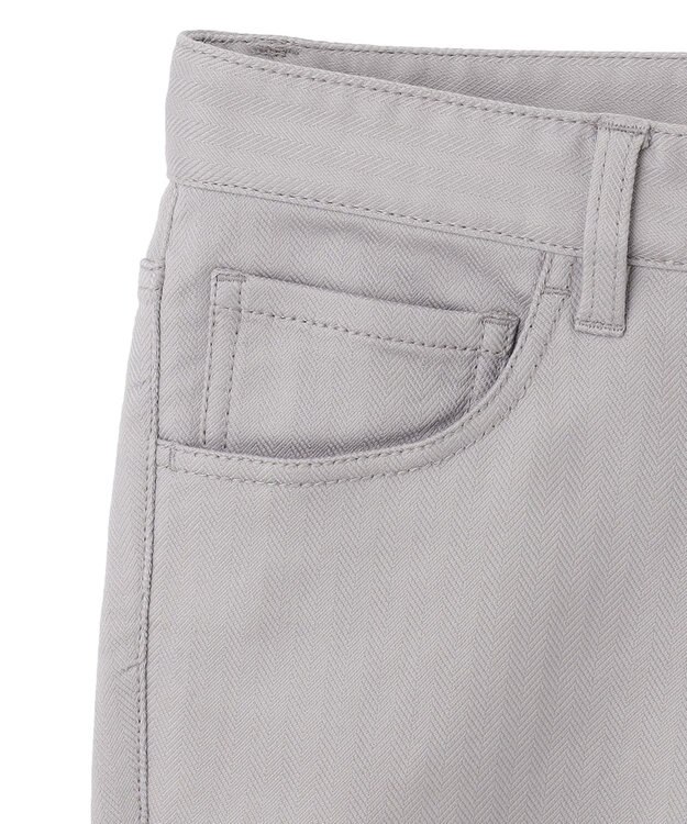 JOSEPH HOMME スーパーストレッチヘリンボン  / STICK 5P ライトグレー系