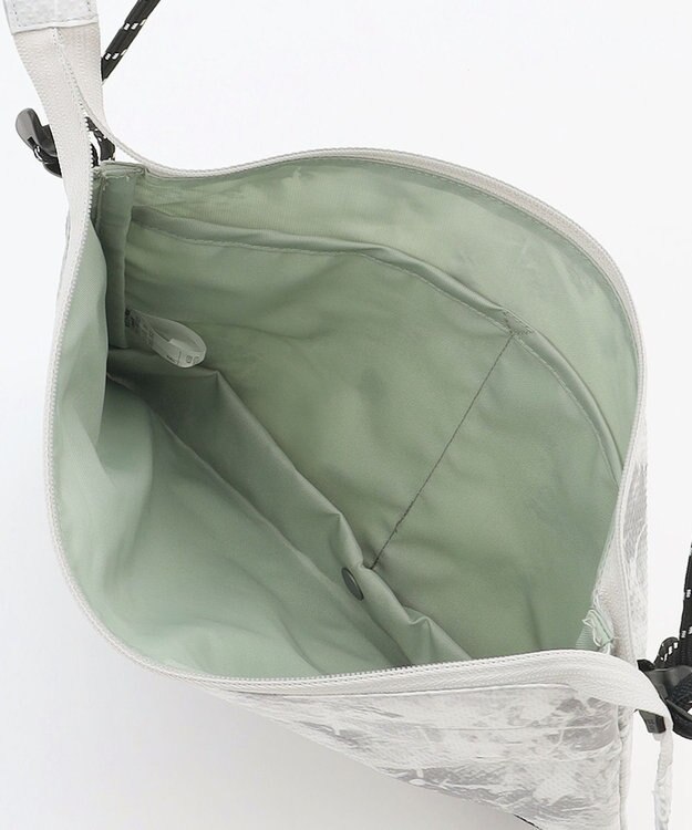 JOSEPH ABBOUD MOUNTAIN 【軽量/ECO撥水】エンボスプリント サコッシュ ライトグレー系5