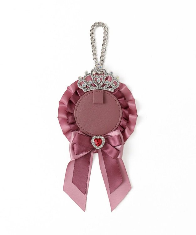 WEGO ティアラリボンロゼットキーホルダー 柄3