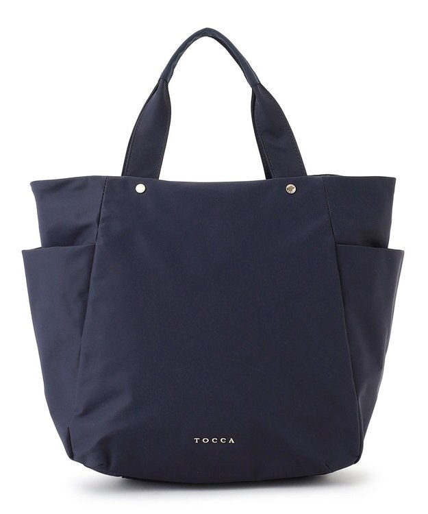 TOCCA 【撥水・A4サイズ対応】ALINE NYLONTOTE M  ナイロントートバッグ ネイビー系