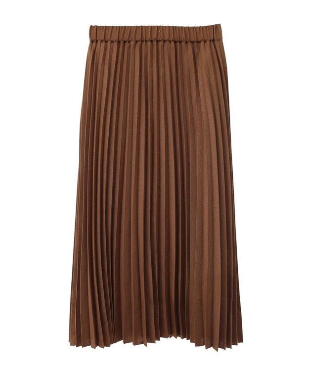 earth music&ecology すきな丈Ｔ／Ｒプリーツスカート Camel