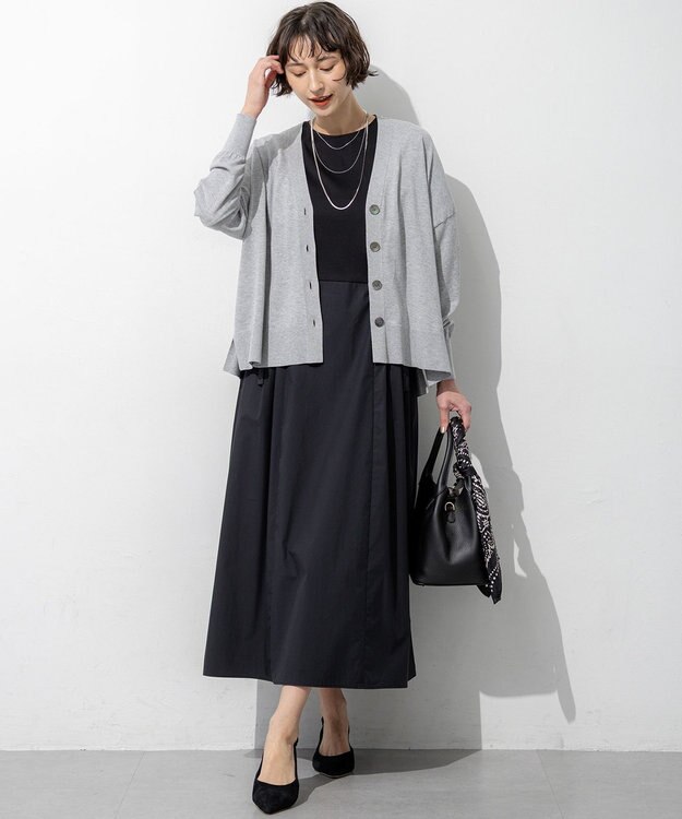 23区 VIOLAd'ORO シュリンクレザー 2WAY ハンドバッグ ブラック系