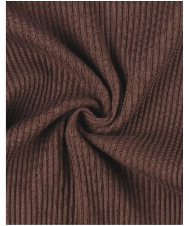 une nana cool 綿100% リブ編みコットン キャミソール DR