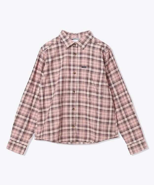 Columbia Columbia/ ウィメンズブルーポイントクリークウーブンロングスリーブシャツ /コロンビア Eraser Pink Everyday Tartan