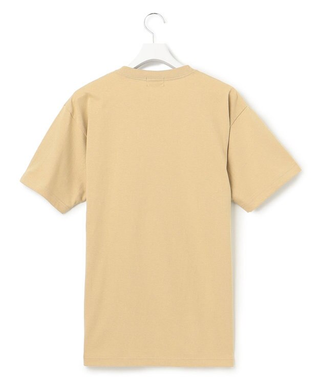 J.PRESS YORK STREET 【UNISEX】ロゴデザインプリントTシャツ ベージュ系