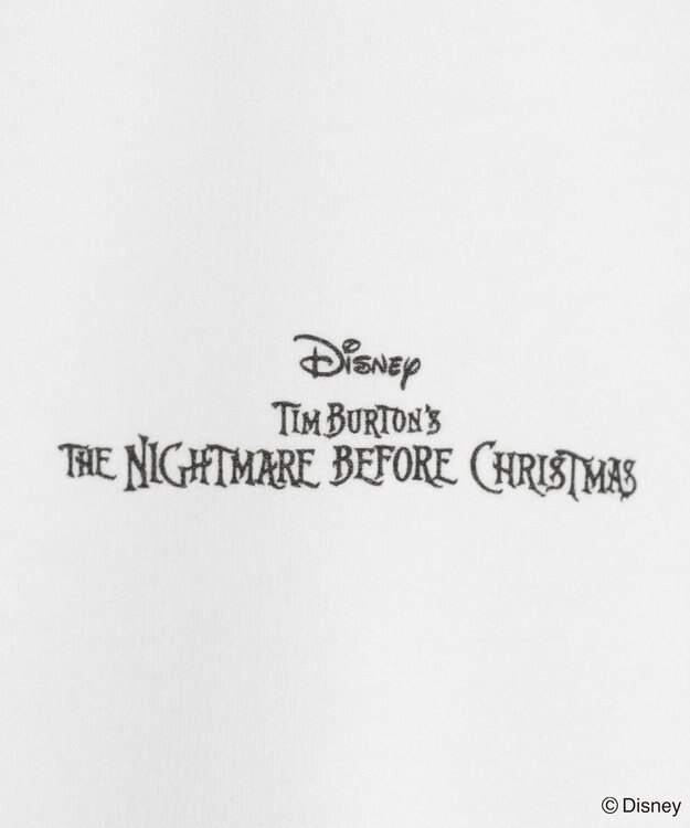 Green Parks ナイトメア／袖プリントミニ裏毛プルオーバー White