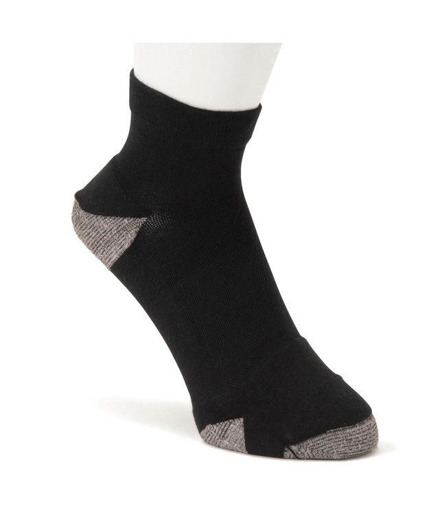 ZERO HALLIBURTON ロゴ入りソックス 靴下 82161 ブラック