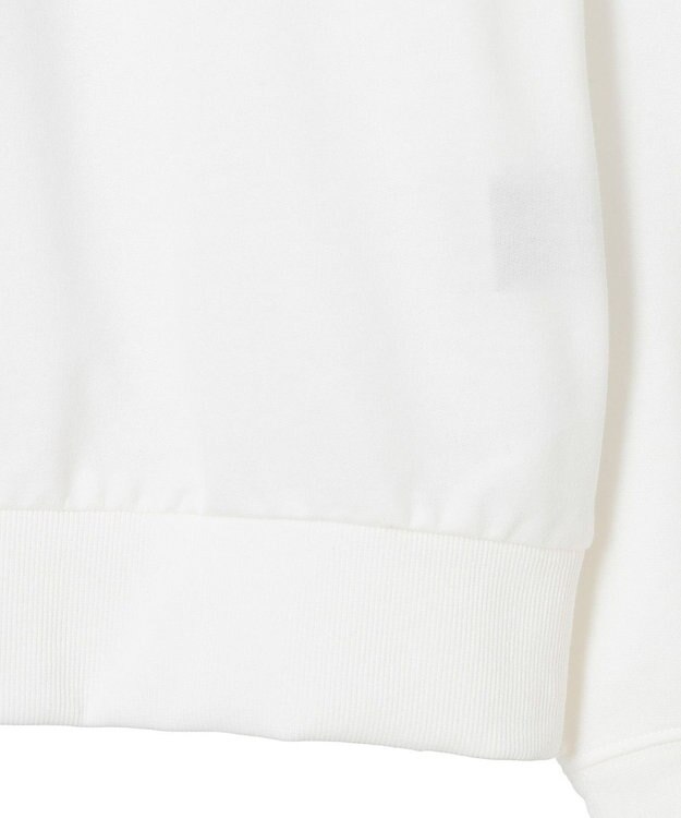 Green Parks ナイトメア／袖プリントミニ裏毛プルオーバー White