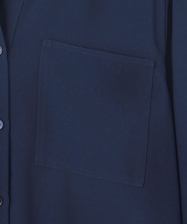 BEIGE， 【WEB限定】MANASLU / ロングシャツワンピース Navy