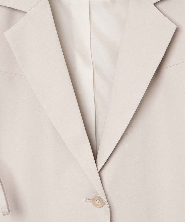 WEGO サイドリボンテーラードベスト オフホワイト